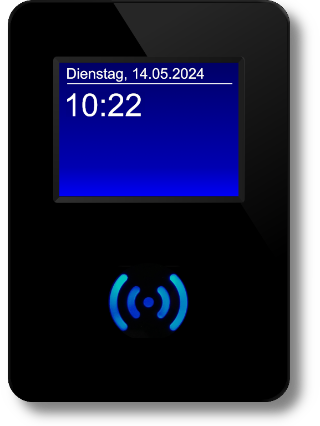Zeiterfassung an RFID Zeiterfassungsterminals