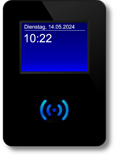 Zeiterfassung an RFID Zeiterfassungsterminals